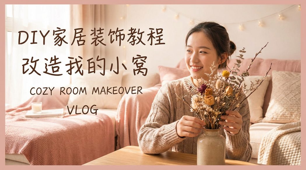 糖心vlog 家居DIY视频教程