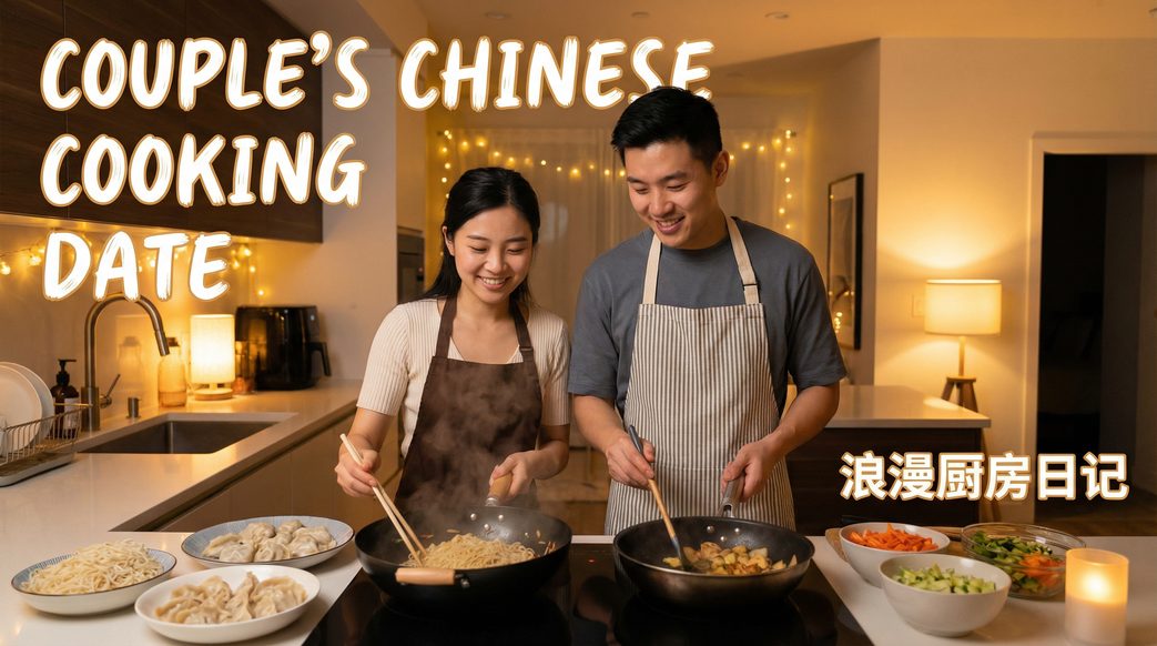 糖心vlog 糖心vlog美食视频｜情侣烹饪视频，浪漫厨房约会